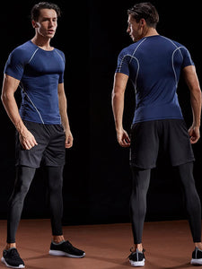 Men Compression Quick Dry Gym Sportswear