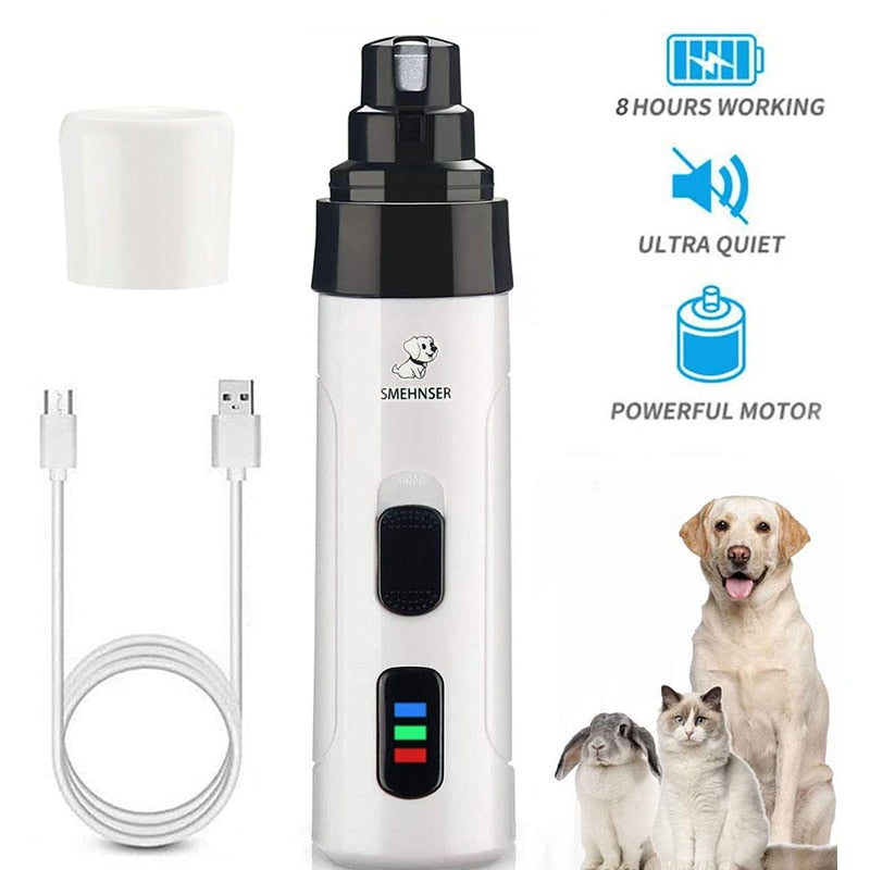 USB Dog Cat Nail Trimmer Tools