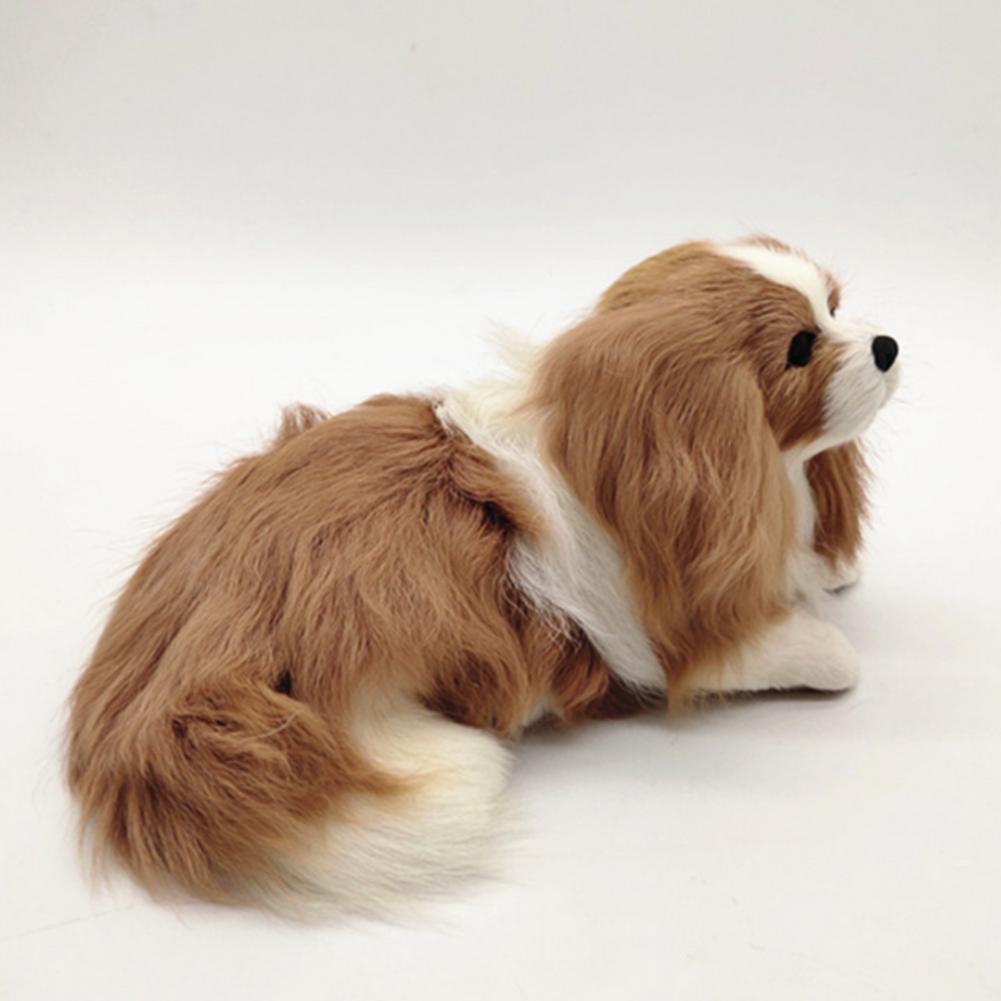 Lovely Simulation  Realistic Exquisite Cute Plush Dog