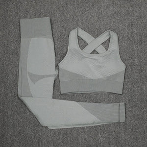 Women Fitness Suits 3pcs set