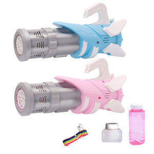 Gatling Light Music Bubble Gun