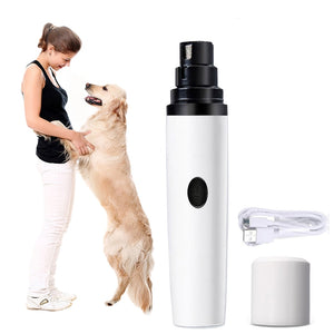 USB Dog Cat Nail Trimmer Tools