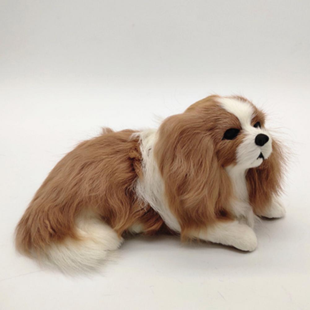 Lovely Simulation  Realistic Exquisite Cute Plush Dog