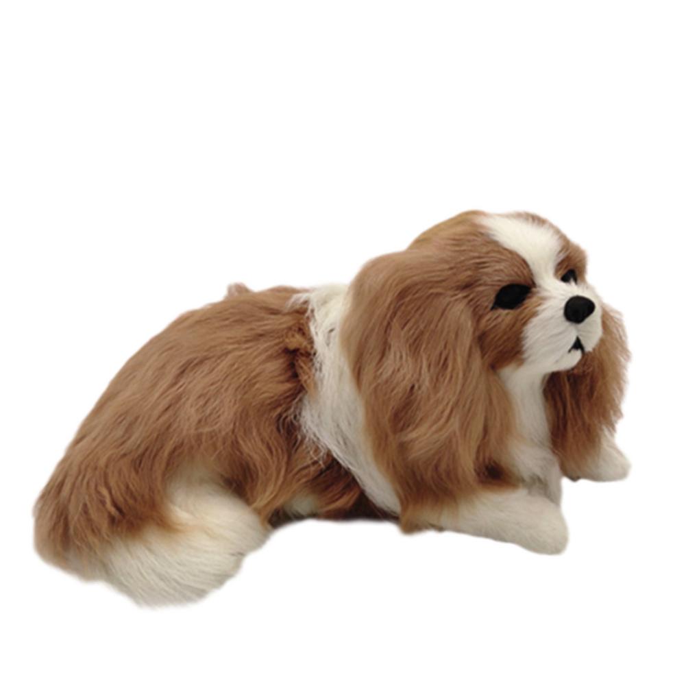 Lovely Simulation  Realistic Exquisite Cute Plush Dog